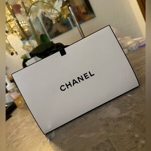 Chanel Black and White gift Bag